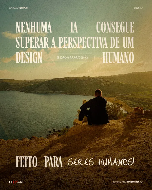 Post: Nenhuma IA consegue superar a perspectiva de um design humano